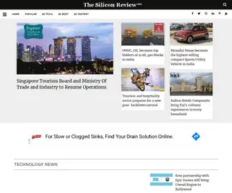 Thesiliconreview.net(Siliconreview Technologies India Pvt Ltd) Screenshot