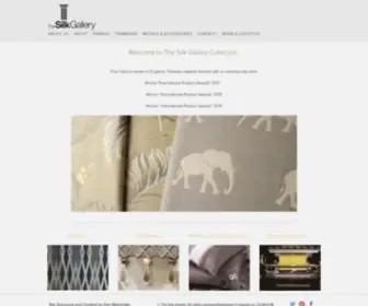 Thesilkgallery.com(The Silk Gallery Collection) Screenshot