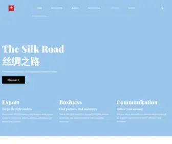 Thesilkroadmag.com(The magazine for the Chinese market) Screenshot