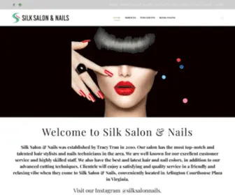 Thesilksalon.com(SILK SALON & NAILS) Screenshot