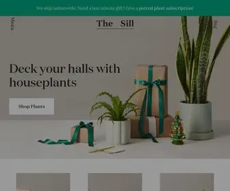 Thesill.com(The Sill) Screenshot