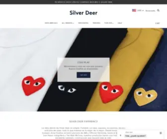 Thesilverdeer.com(Silver Deer) Screenshot
