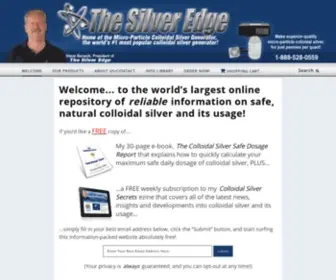 Thesilveredge.com(The Silver Edge) Screenshot