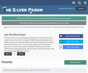 Thesilverforum.com(The Silver Forum) Screenshot