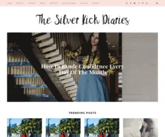 Thesilverkickdiaries.com(The Silver Kick Diaries) Screenshot