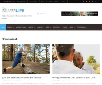 Thesilverlife.com(The Silver Life) Screenshot