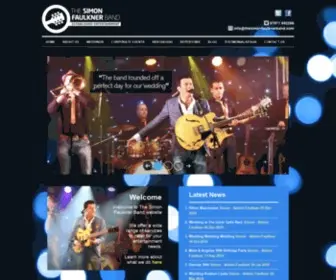 Thesimonfaulknerband.com(Just another WordPress site) Screenshot