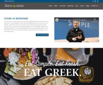 Thesimplegreek.com(The Simple Greek) Screenshot