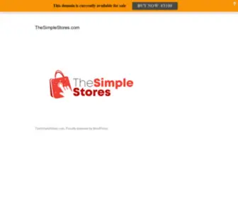 Thesimplestores.com(The Simple Stores) Screenshot