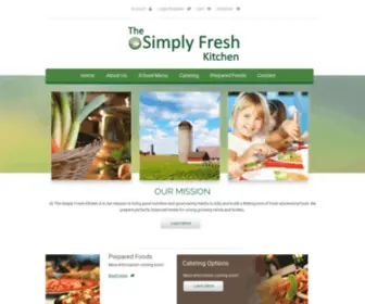 Thesimplyfreshkitchen.com(The Simply Fresh Kitchen) Screenshot