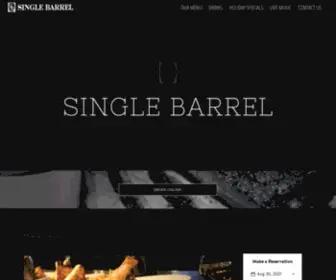 Thesinglebarrel.com(The Single Barrel) Screenshot