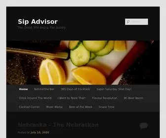 Thesipadvisor.com(Sip Advisor) Screenshot