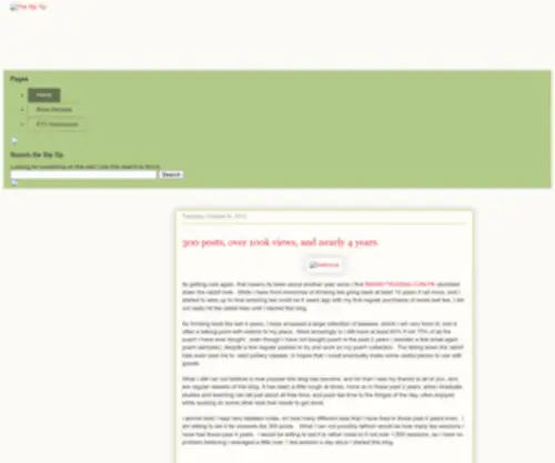 Thesiptip.com(Thesiptip) Screenshot