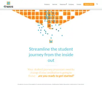 Thesiscloud.com(Transform Your Student Journey) Screenshot