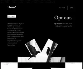 Thesis.co(Thesis) Screenshot