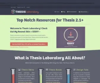Thesislaboratory.com(Thesis Laboratory) Screenshot