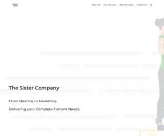 Thesistercompany.in(The Sister Company) Screenshot