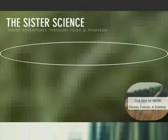 Thesisterscience.com(Yoga & Ayurveda) Screenshot