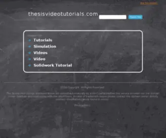 Thesisvideotutorials.com(Thesis Theme Video Tutorials) Screenshot