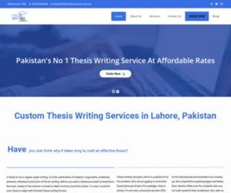 Thesiswritingservice.com.pk(Get Help Online) Screenshot