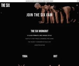 Thesixseattle.com(The SIX) Screenshot