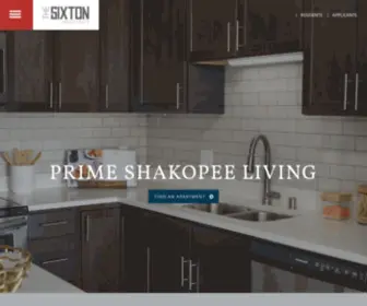 Thesixtonapartments.com(Apartments in Shakopee) Screenshot