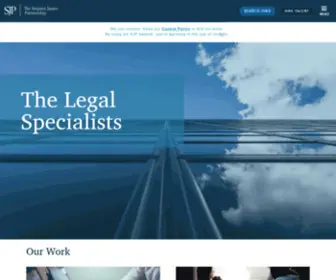 Thesjp.co.uk(Paralegals. The Stephen James Partnership) Screenshot