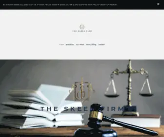 Theskeenfirm.com(The Skeen Firm PLLC) Screenshot