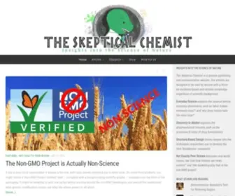 Theskepticalchemist.com(The Skeptical Chemist) Screenshot