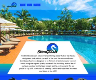 Theskimmergoose.com(Swimming Pool Equipment) Screenshot