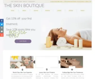 Theskinboutiqueslo.com(The Skin Boutique) Screenshot