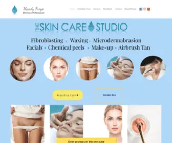 Theskincarestudio.com(The Skin Care Studio) Screenshot