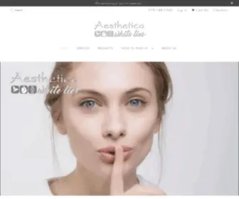 Theskincentre.co.za(Aesthetica Skin Centre) Screenshot