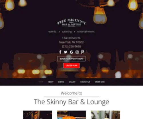 Theskinny-NYC.com(The Skinny) Screenshot