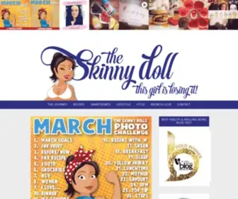 Theskinnydoll.com(The Skinny Doll) Screenshot