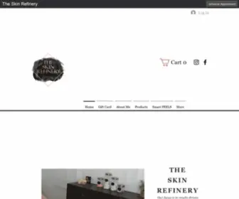 Theskinrefinery.co(The skin refinery) Screenshot