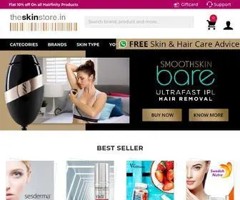 Theskinstore.in(Buy Skin Care Products) Screenshot
