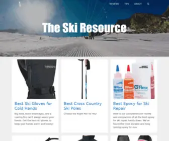 Theskiresource.com(The Ski Resource) Screenshot