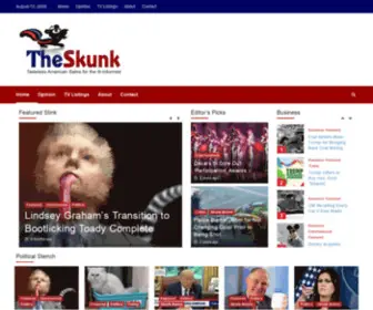 Theskunk.org(The Skunk) Screenshot