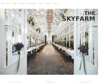 Theskyfarm.co.kr(스카이팜) Screenshot