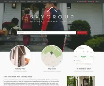 Theskygroup.com(DC, MD & VA Real Estate) Screenshot