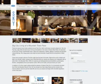 Theskylodge.com(Theskylodge) Screenshot