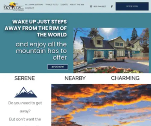 Theskyviewinn.com(SkyForest Inn) Screenshot