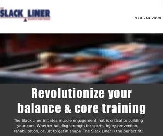 Theslackliner.com(Balance and Core trainer) Screenshot