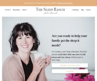 Thesleepranch.com(The Sleep Ranch) Screenshot