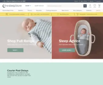 Thesleepstore.com(Voted NZ's best baby store) Screenshot