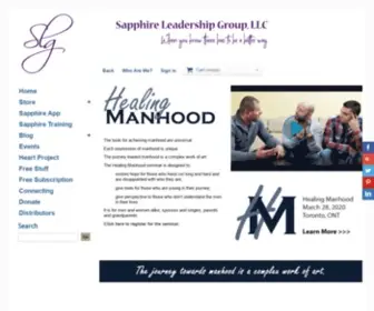 Theslg.com(Sapphire Leadership Group) Screenshot