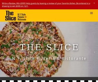 Theslicepizza.com(The Slice) Screenshot