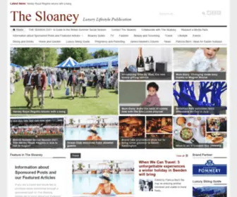 Thesloaney.com(The Sloaney) Screenshot