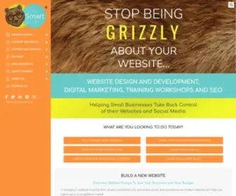 Thesmartbear.co.uk(Website Designer and Digital Marketing in Urmston Manchester) Screenshot